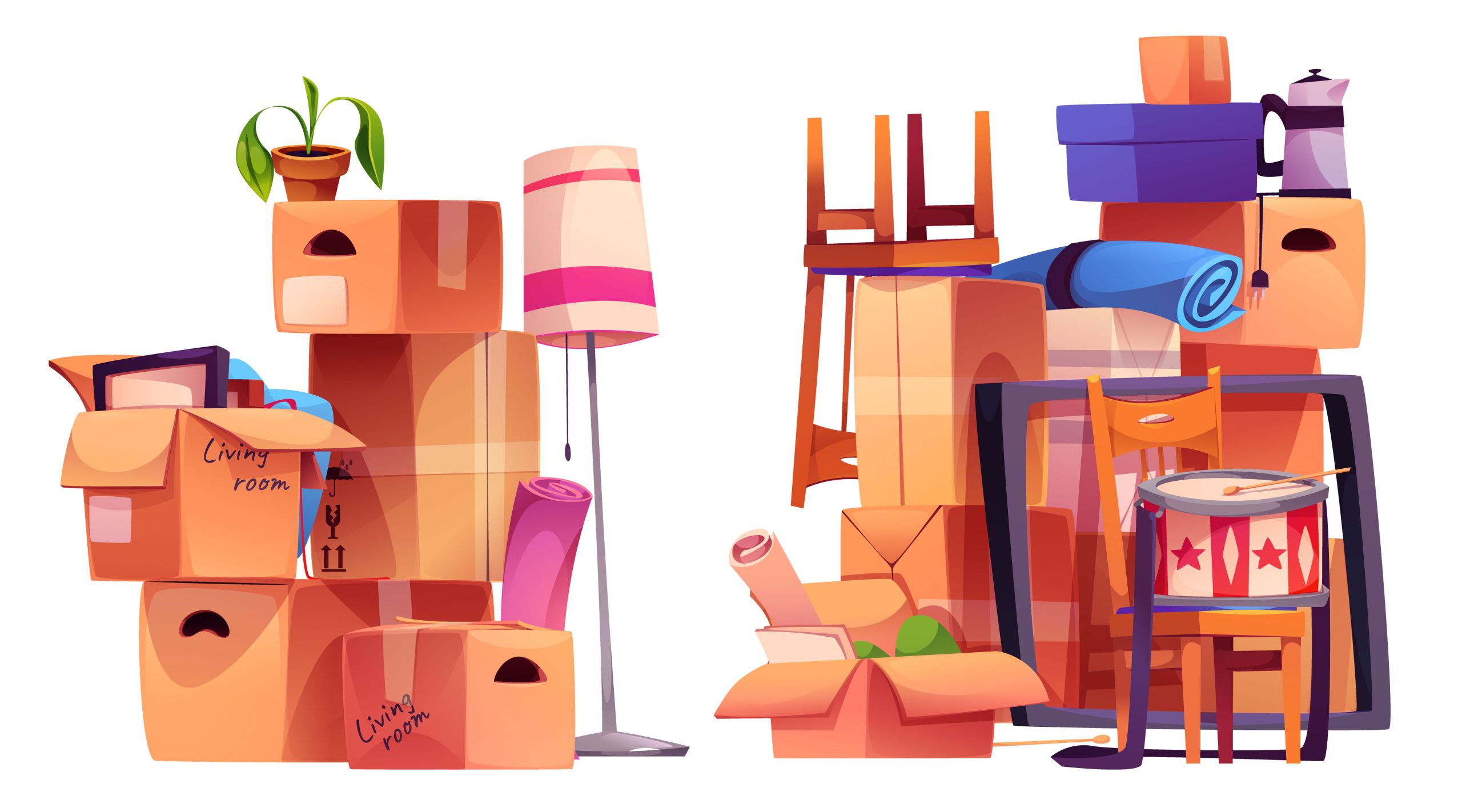 Personal items for storage